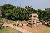 Mamallapuram - Tamil Nadu. Ganesa Ratha. 